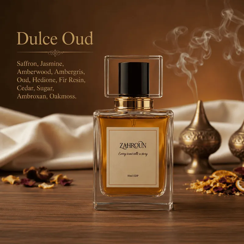 Dulce Oud Premium Fragrance Bottle - Zahroun